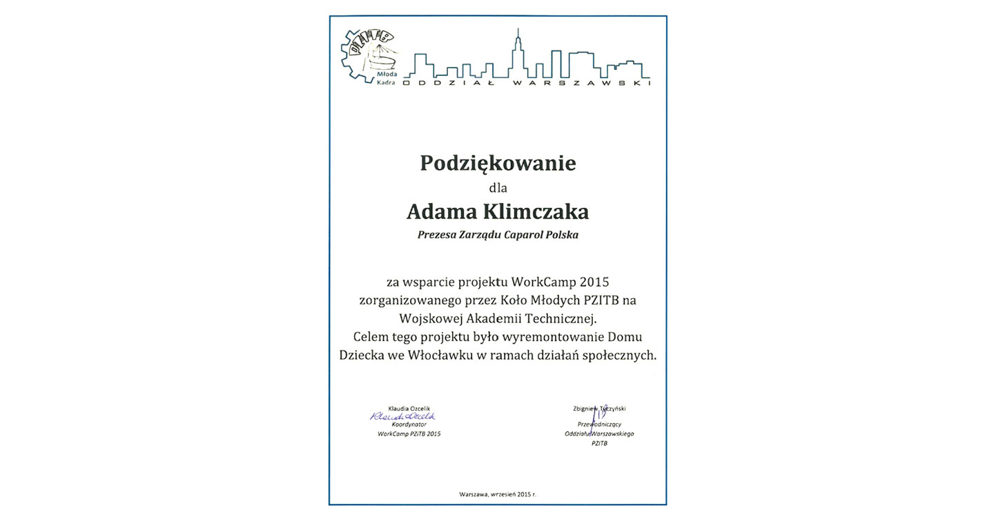 Workcamp 2015, Warszawa 2015