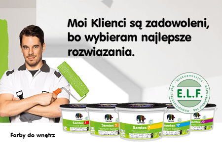 Farby do wnętrz Samtex