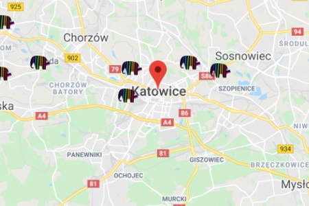 Punkty sprzedaży Caparol - wyszukiwarka