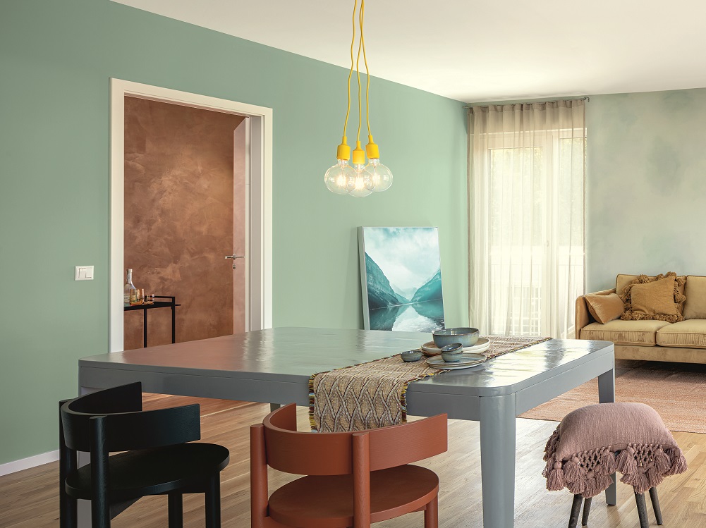 Trendy Caparol w kolorach wnętrz. Barwy i aranżacje.