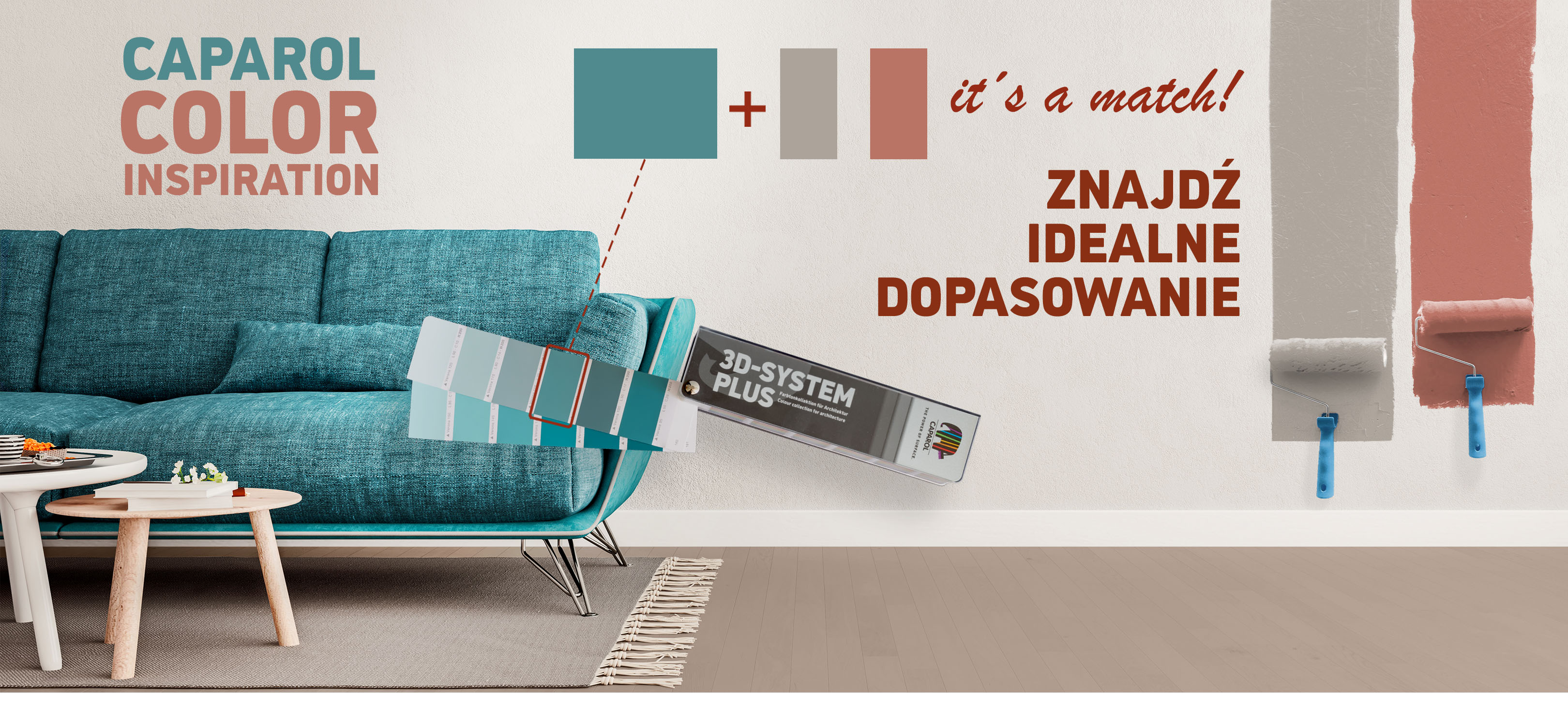 znajdź dopasowanie kolorów color inspiration caparol