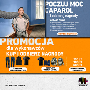 promocja dla wykonawców caparol