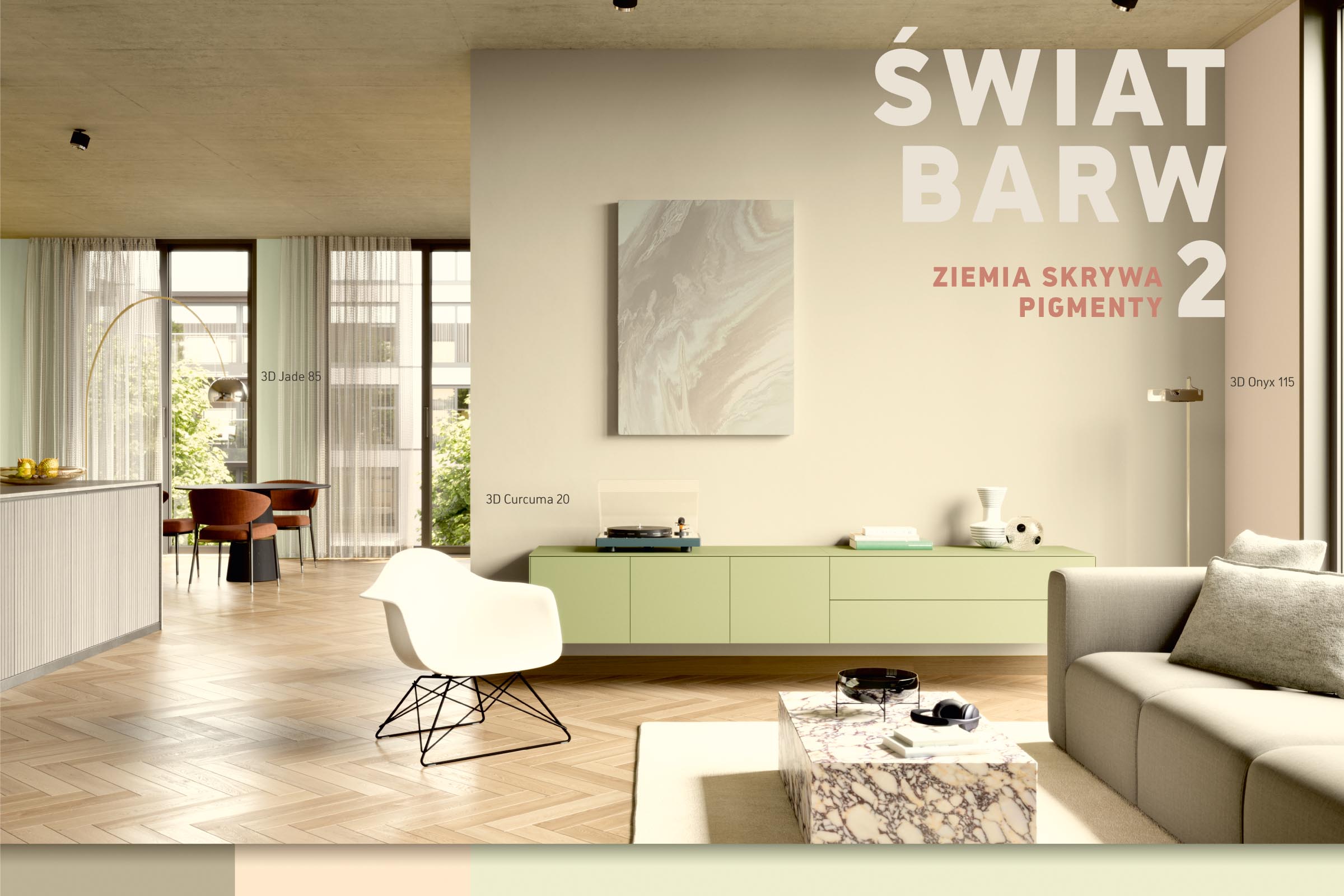 kompozycje kolorów w domu kolory ziemi